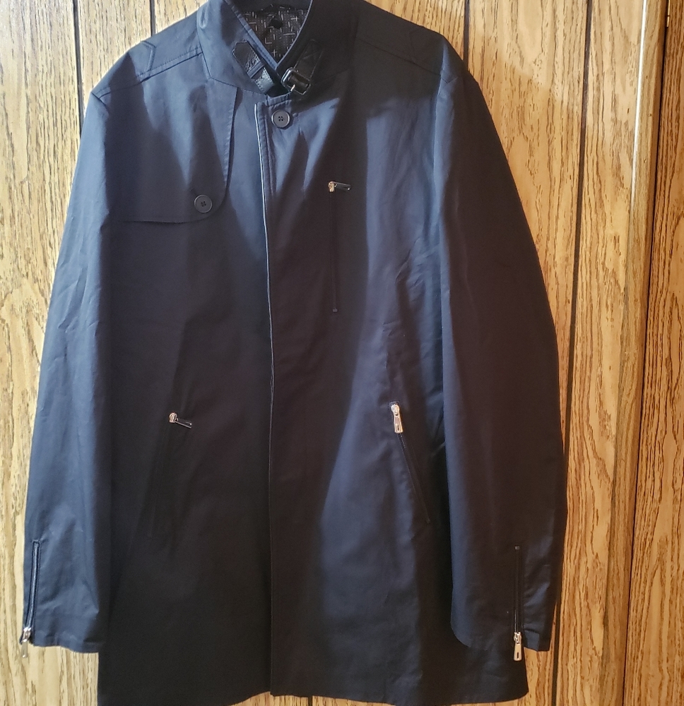 MACEOO Mens Peacoat Black Size Large - Picture 2 of 8